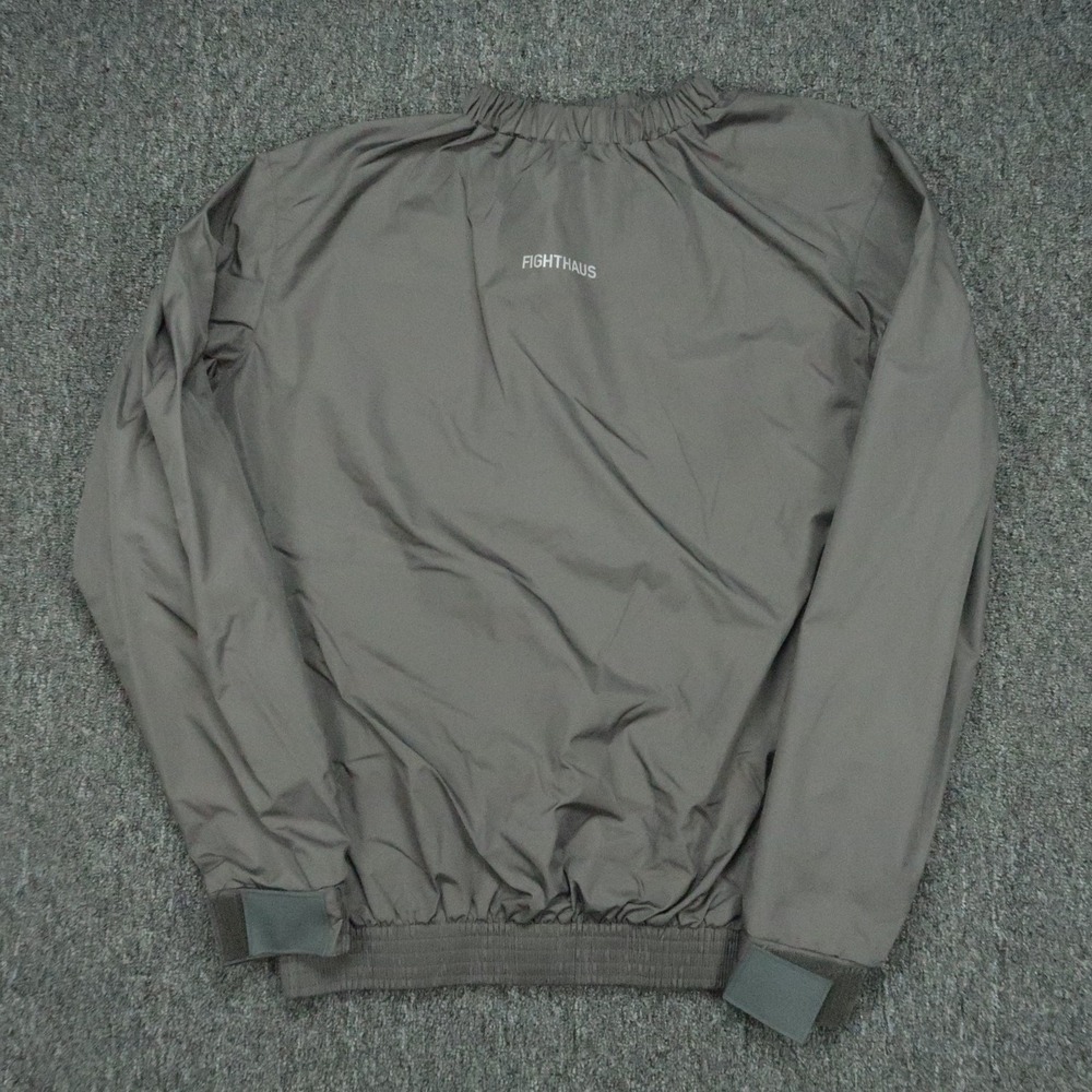 Fighthaus Sauna Suit Mens Small Gray‎ Performance Contender Pullover Sweat